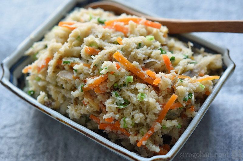 おからの煮物のレシピ