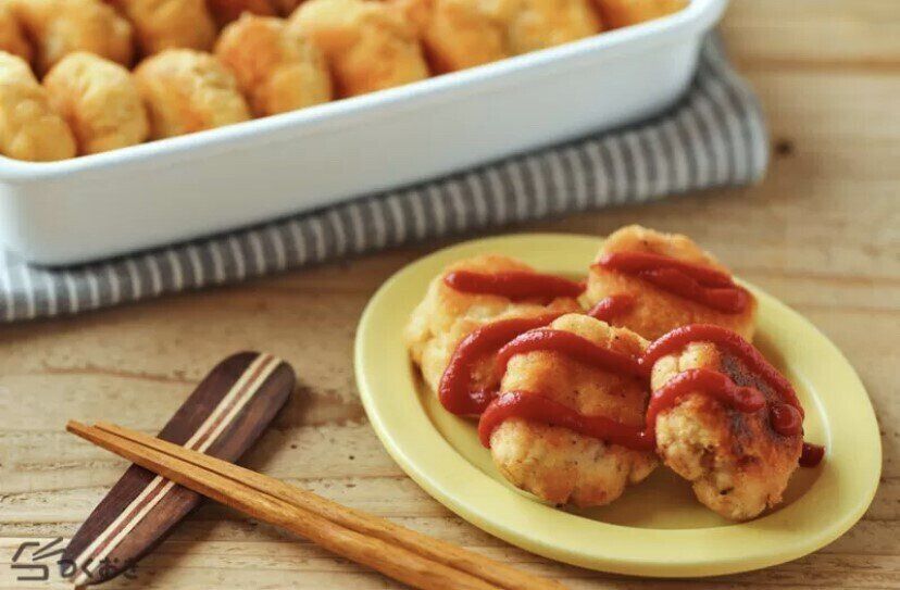 鶏むね肉とおからのサクサクナゲット