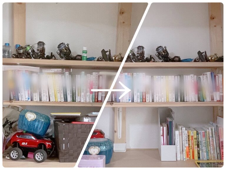 【夫の本収納】あえて増やす！増やしても快適さをキープするコツ3つ