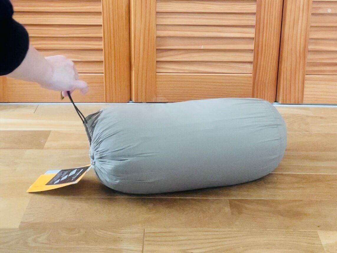 コンパクトになるワークマンのポンチョ