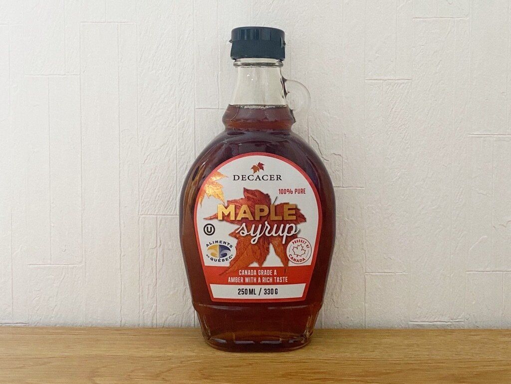 デカセールメープルシロップグレードAアンバー