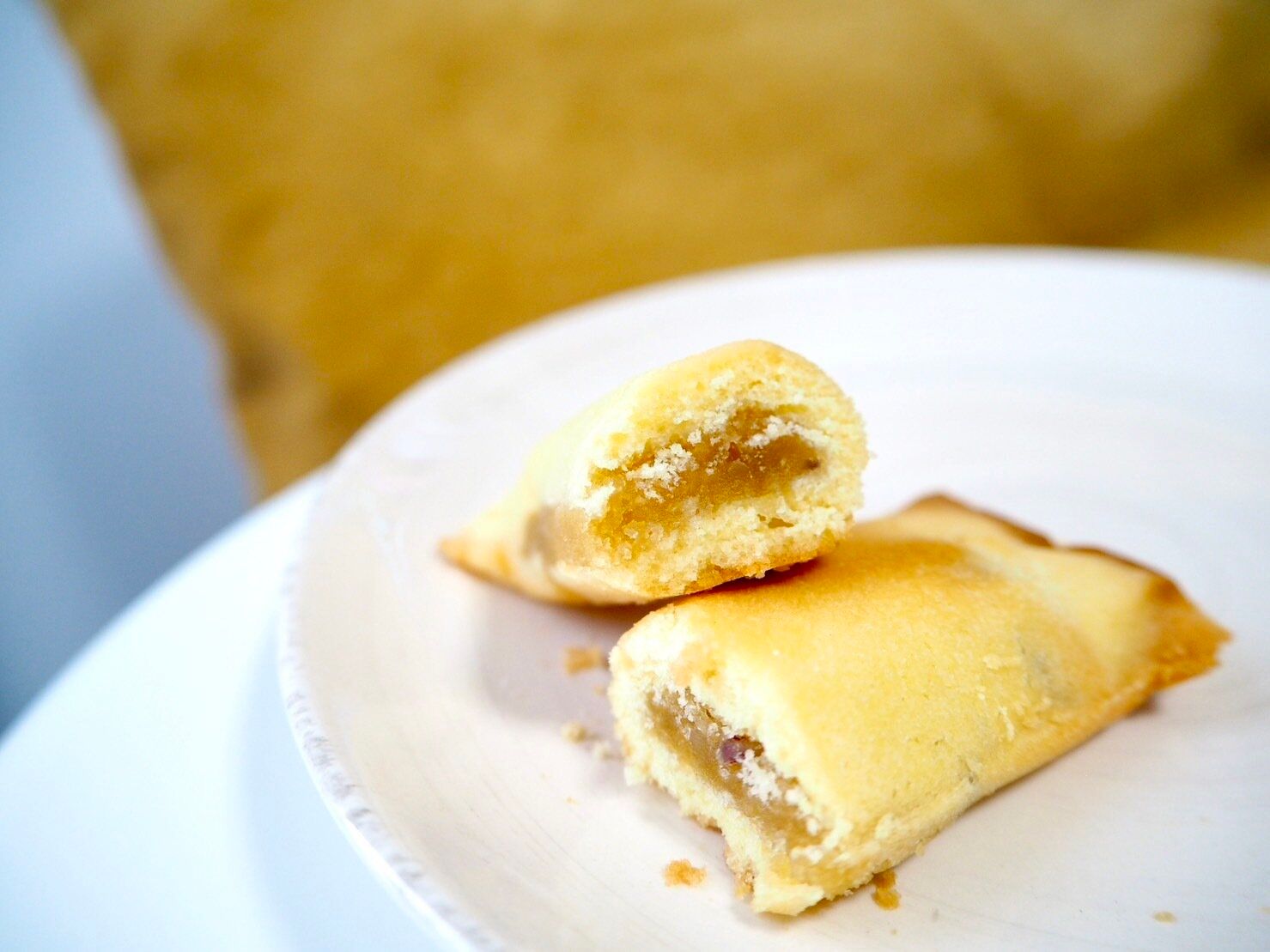 シャトレーゼ「梨恵夢　さつまいも」断面写真