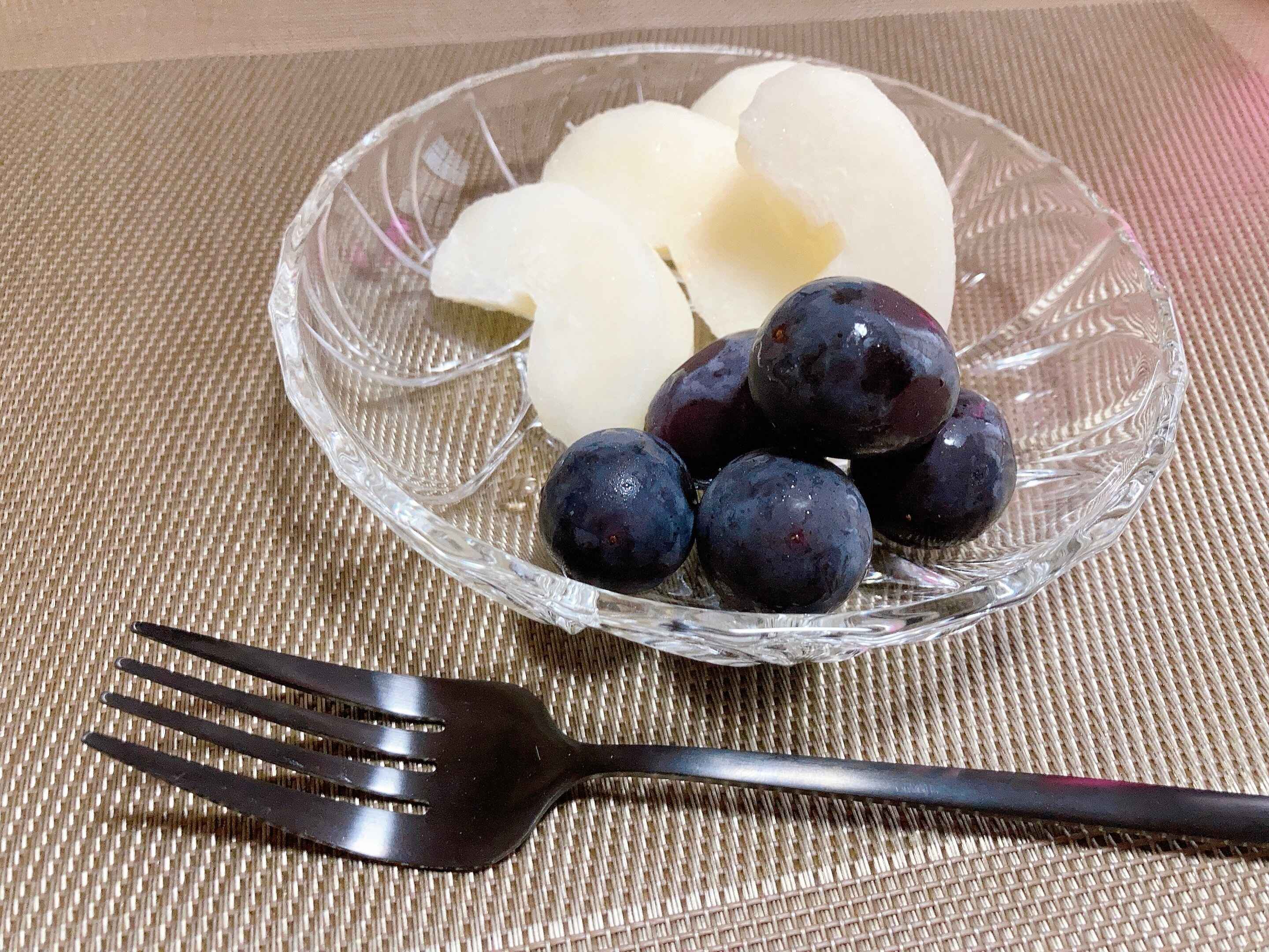 梨 ぶどう 盛り付け