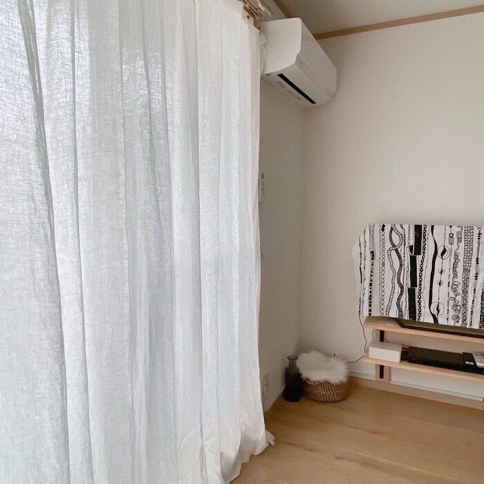 カーテンの洗濯