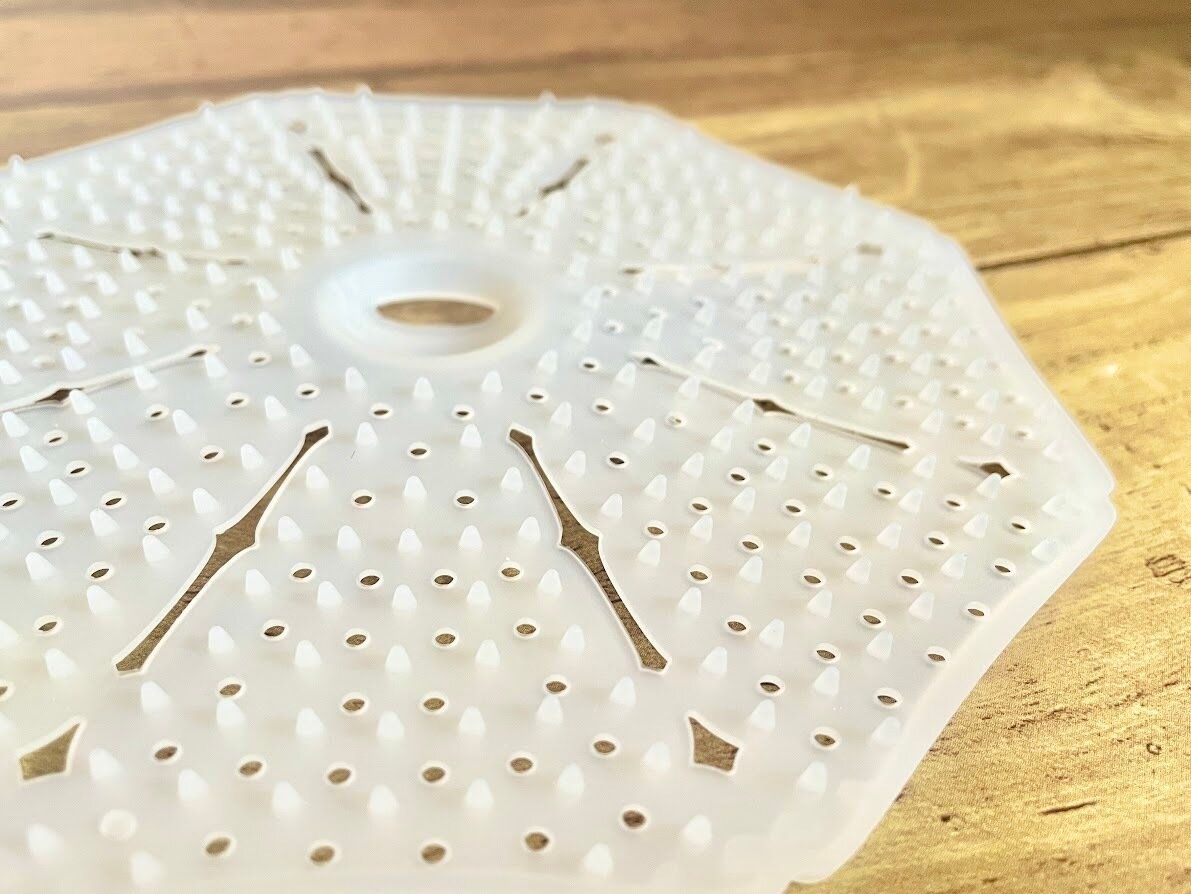 あく取り落とし蓋の突起部分