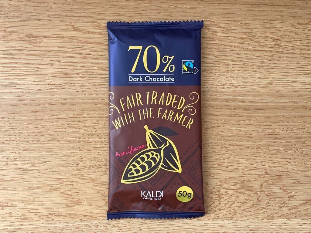 フェアトレードチョコレート70%