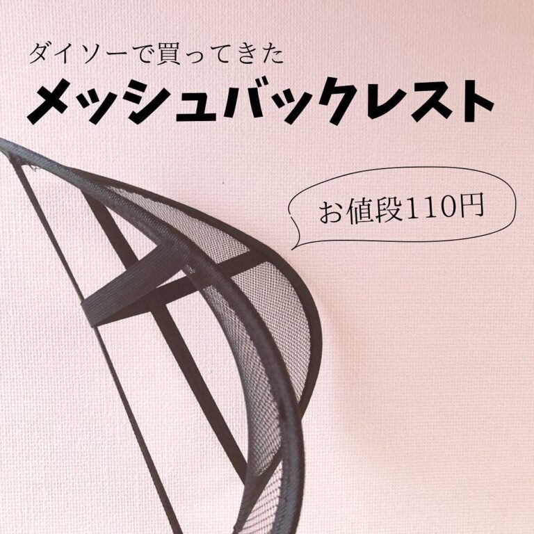 プチプラでもあなどれない!?【ダイソー】「腰救済」「大活躍間違いなし」車関連おすすめ4選