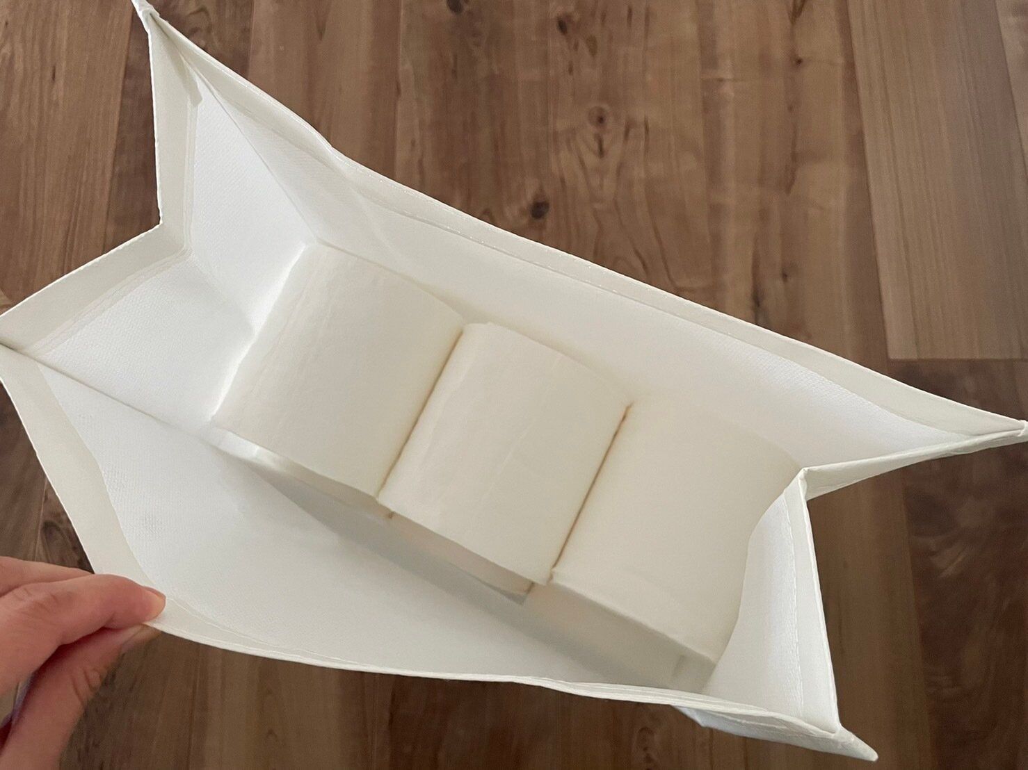 トイレットペーパーや日用品のストックに便利!