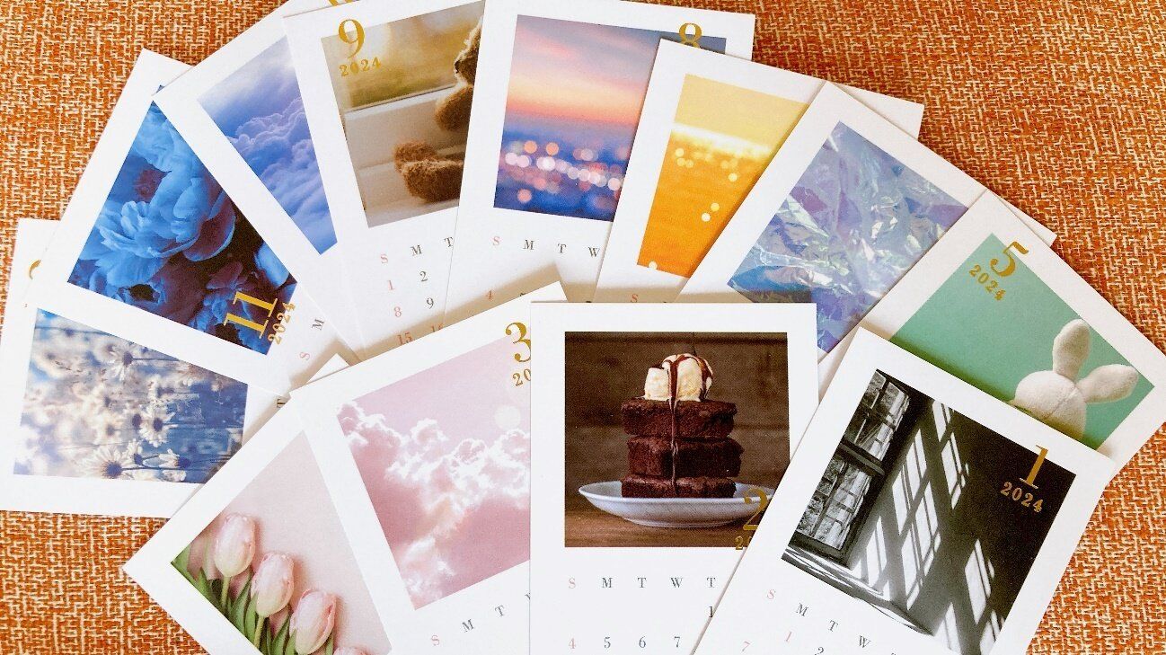 パッと確認するのが便利!「カードカレンダー」