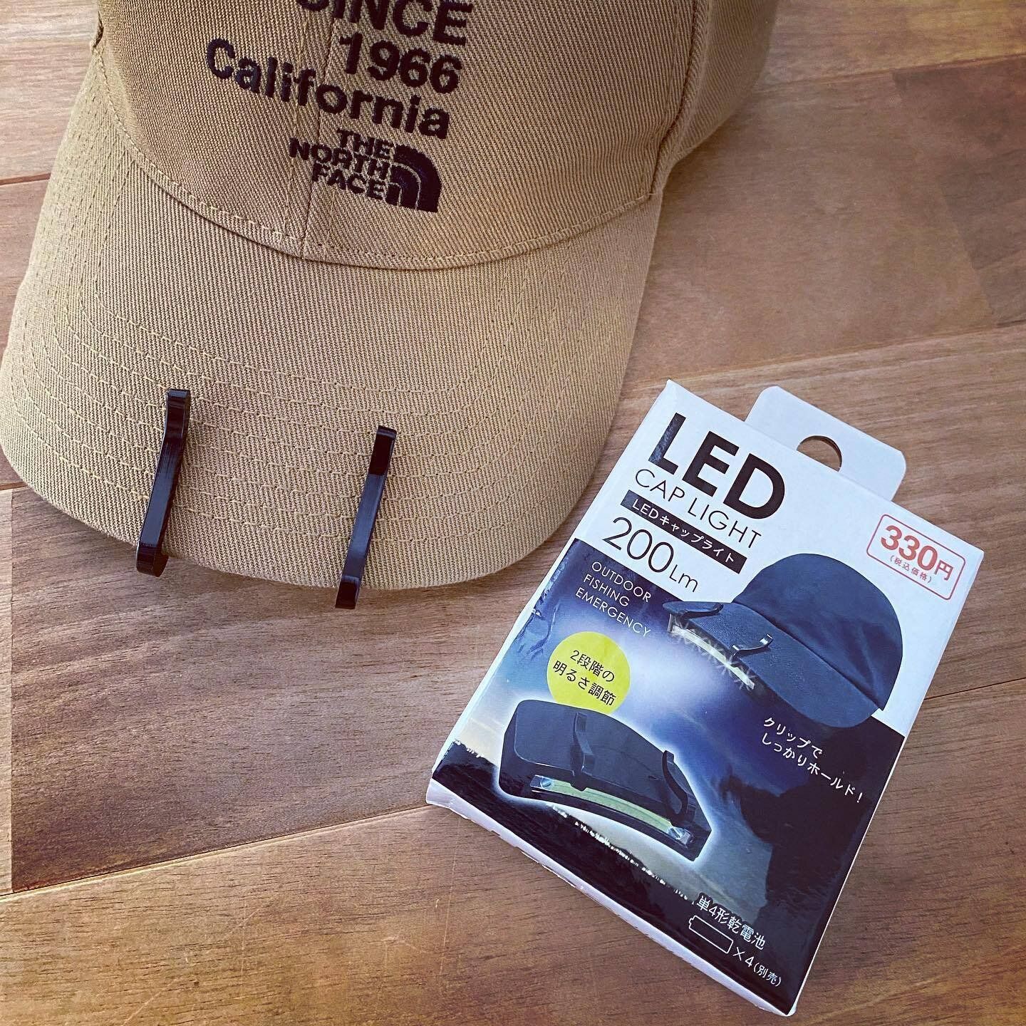 【キャンドゥ】LEDキャップライトがたったの330円で買える