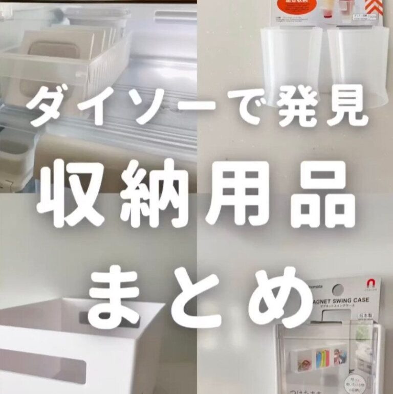 コスパを求めるなら必見！【ダイソー】「特に初心者におすすめ」「すごすぎる！」収納アイテム5選