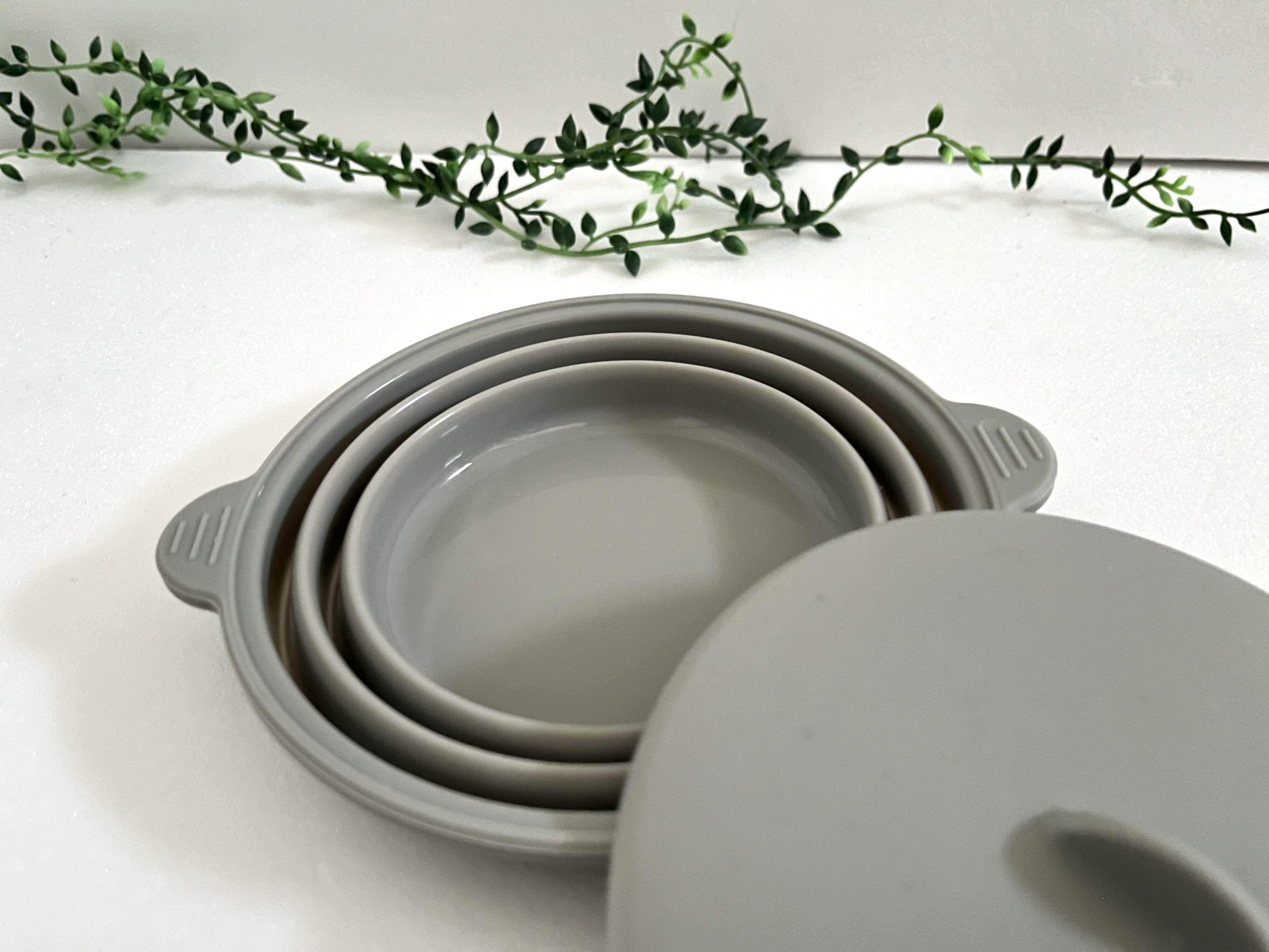 シリコーン小鍋 たたんだところ