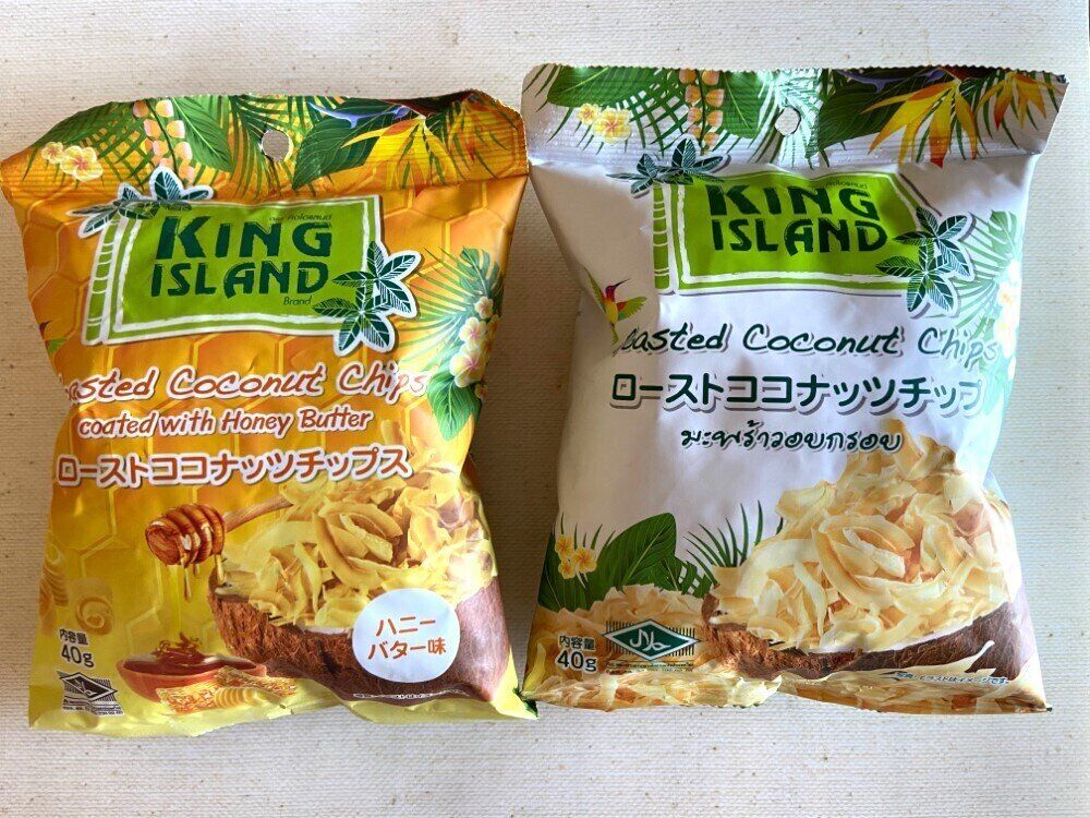 ココナッツチップ２種