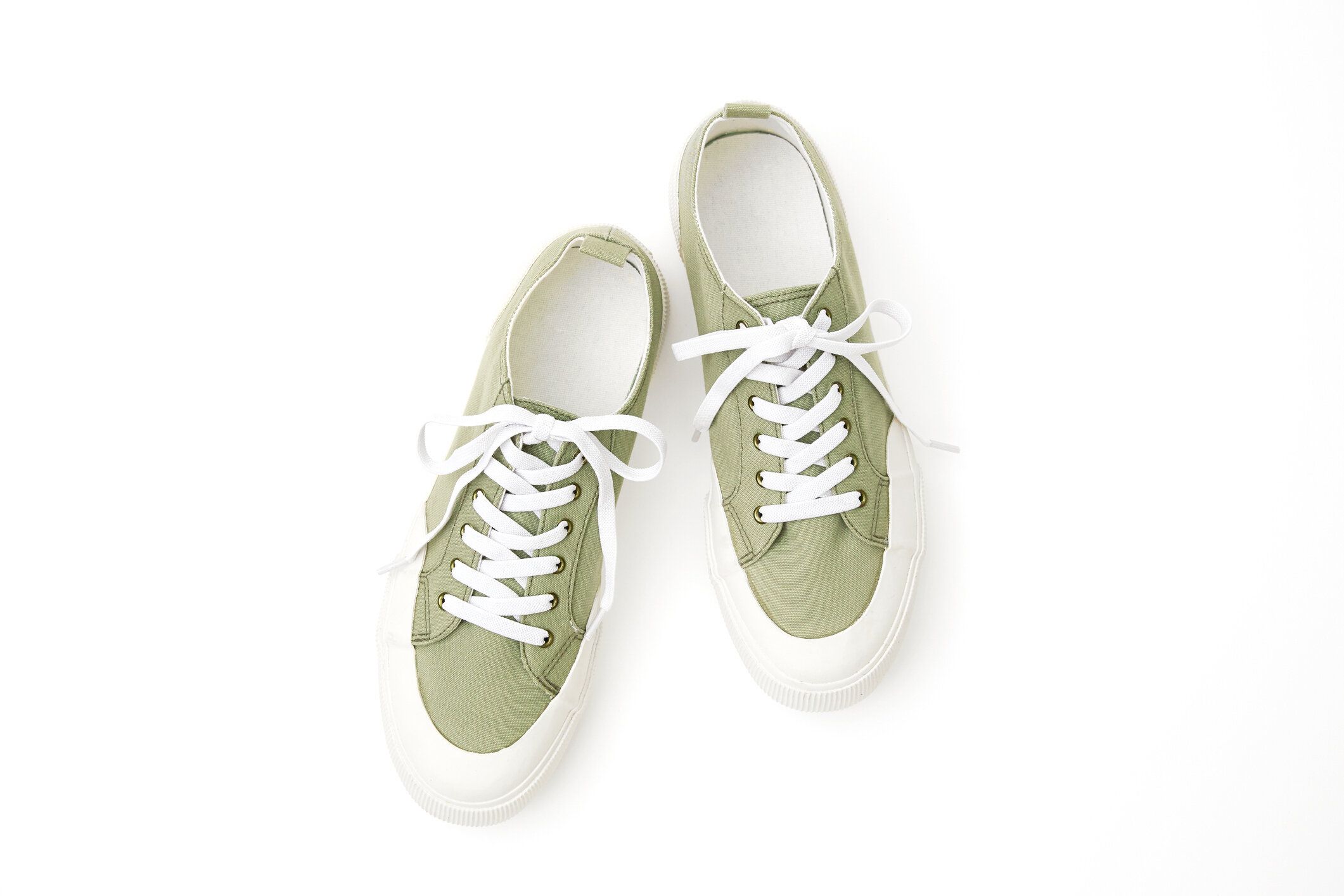 白のスニーカー