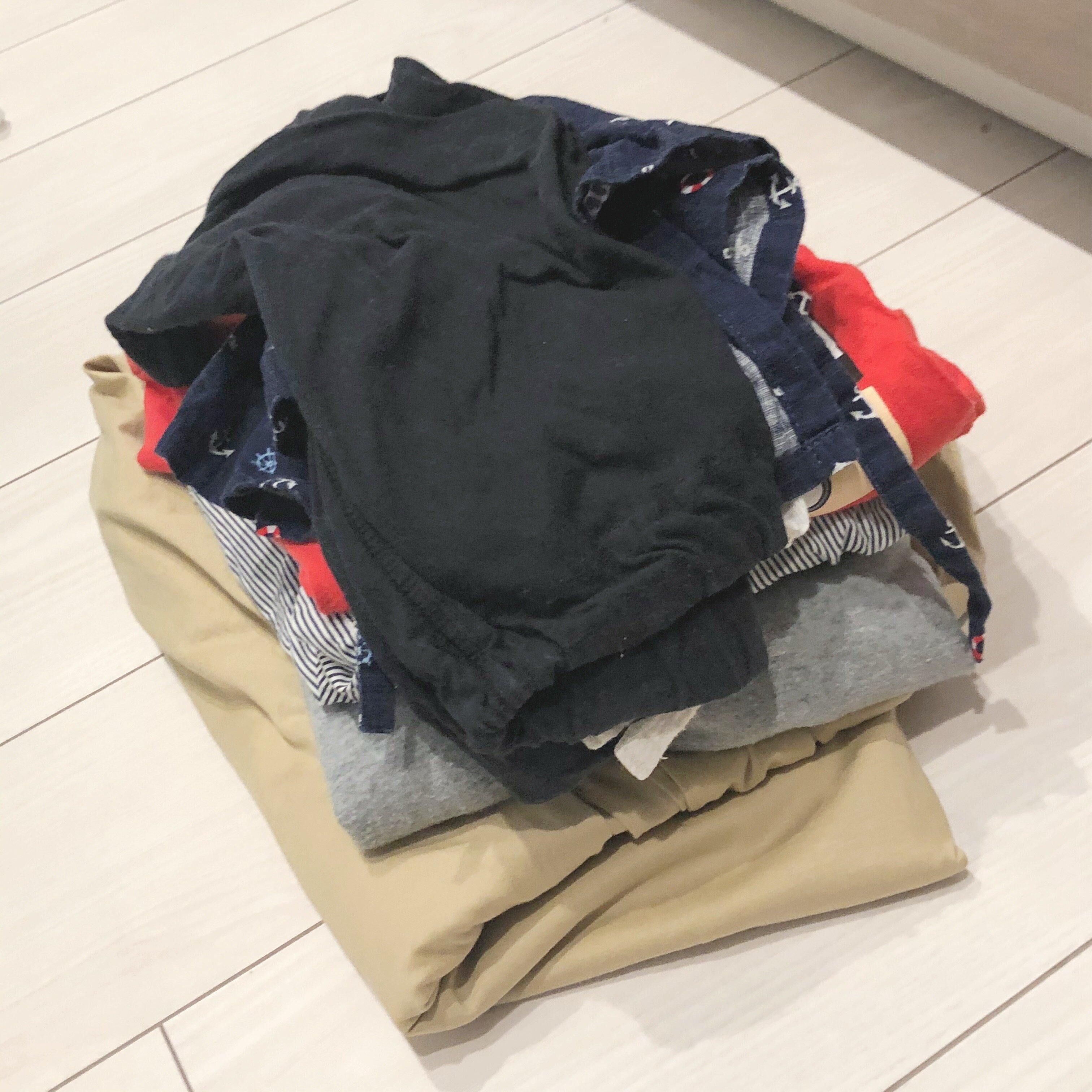 少ない服で旅する