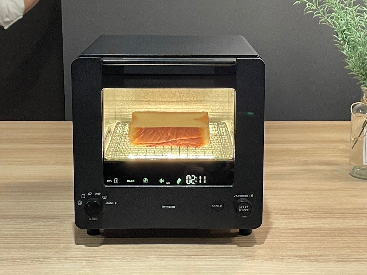 匠ブランジェトースターで食パンをトースト