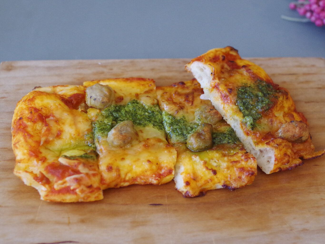 ミスド「ピザッタ マルゲリータ」