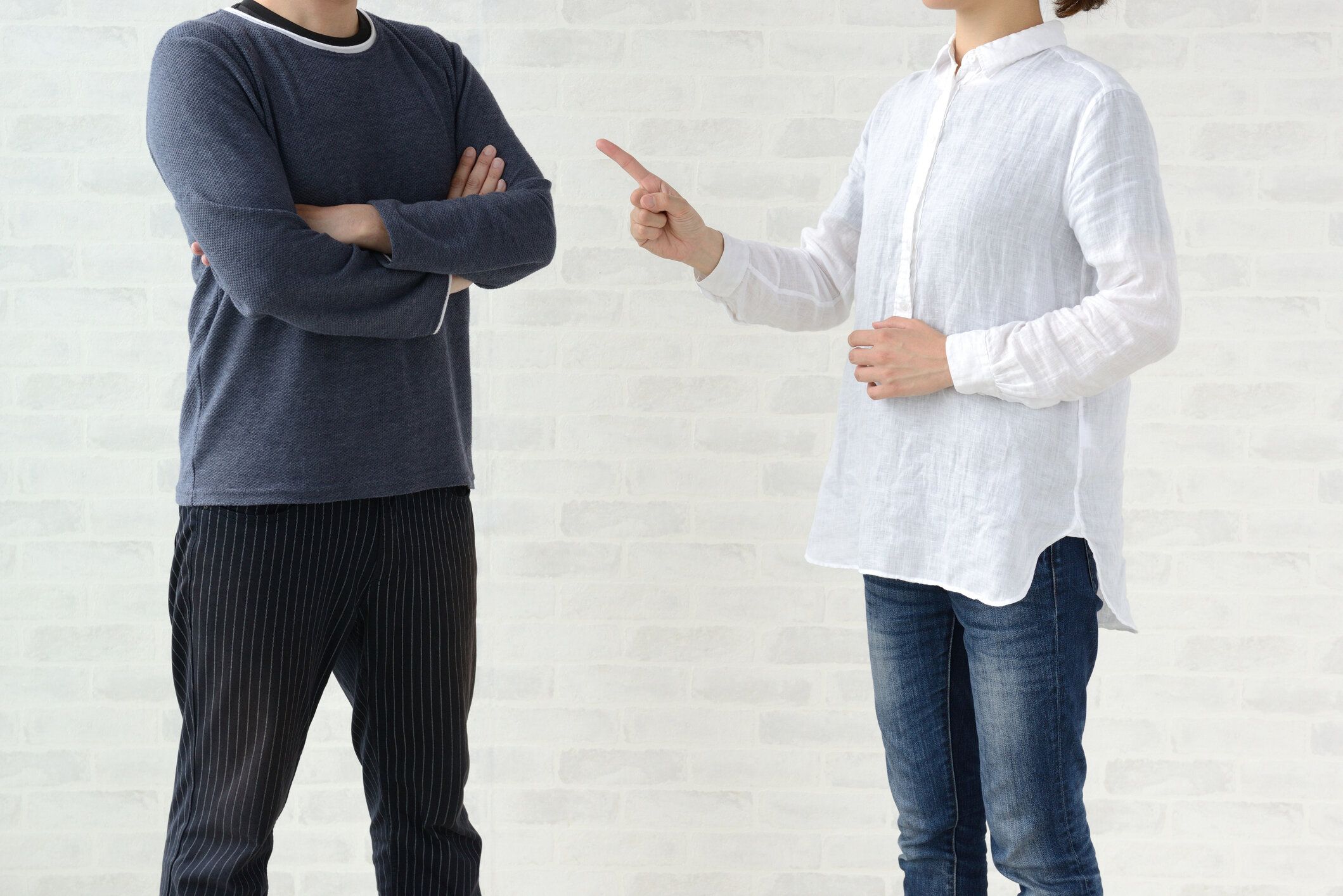 男と女を喧嘩します。