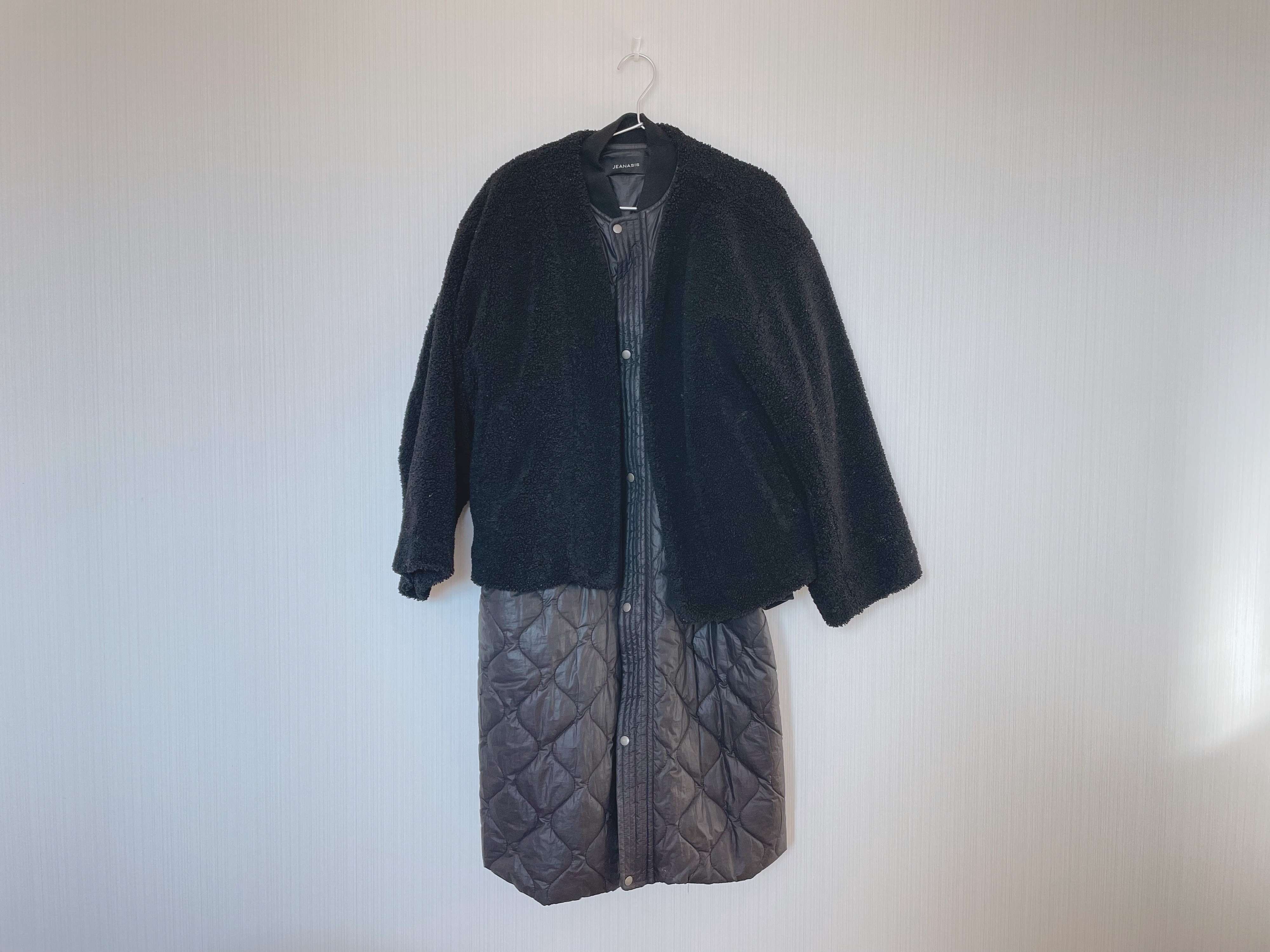 アウターのセットアップが温度調節しやすい