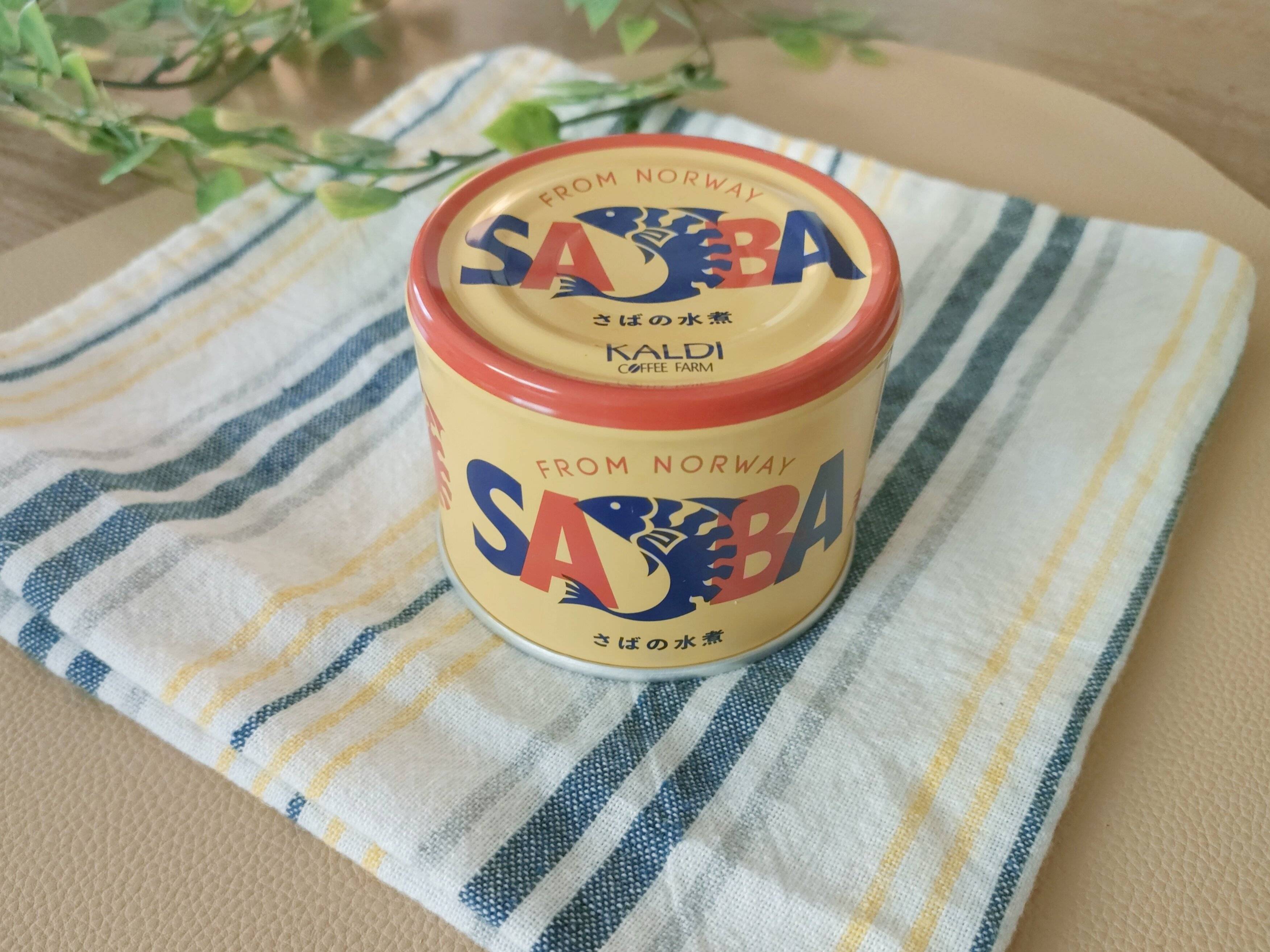 ノルウェー産さばの水煮缶