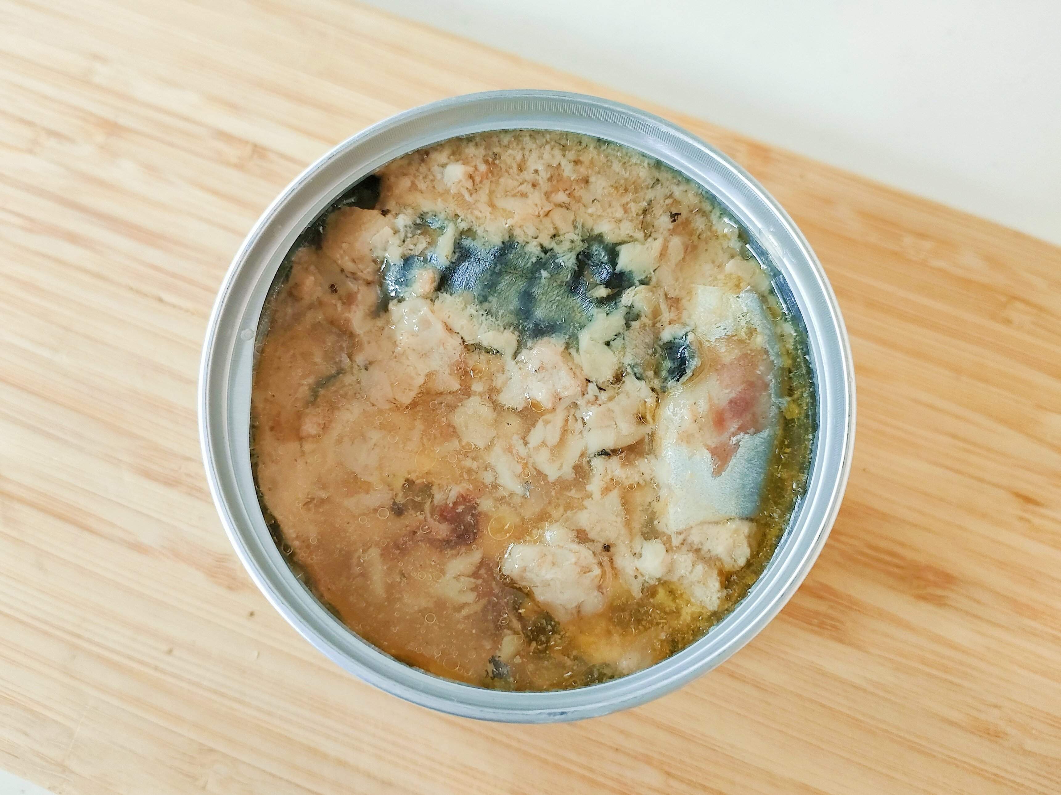 ノルウェー産さば缶の中身