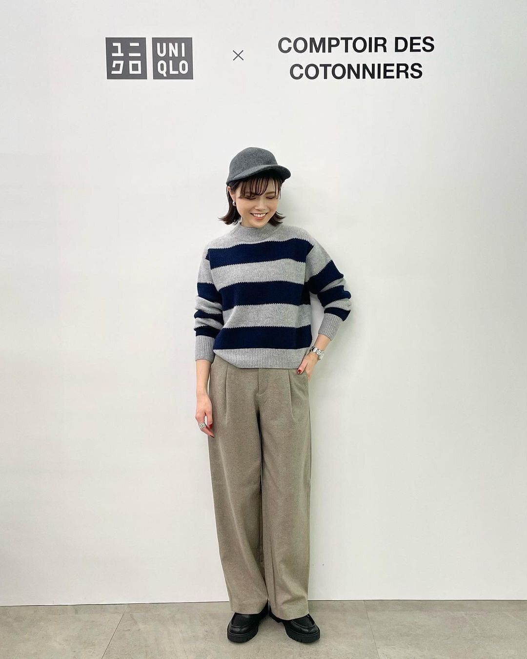 秋冬の神パンツ知ってる？【ユニクロ】の「ブラッシュドジャージータックワイドパンツ」活用術