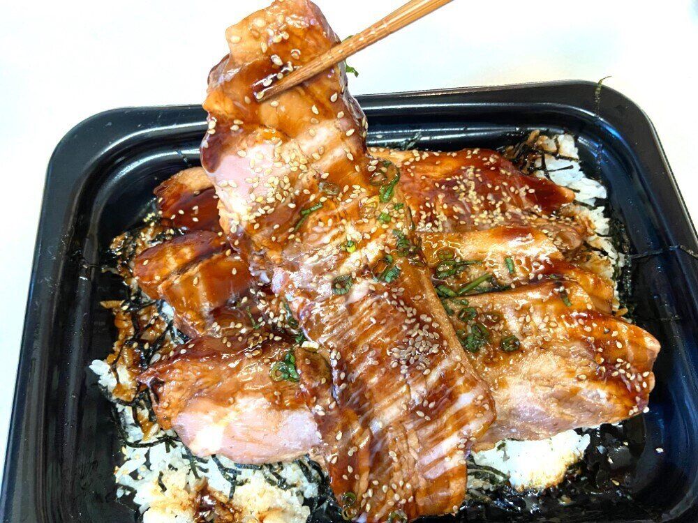 迫力のチャーシュー