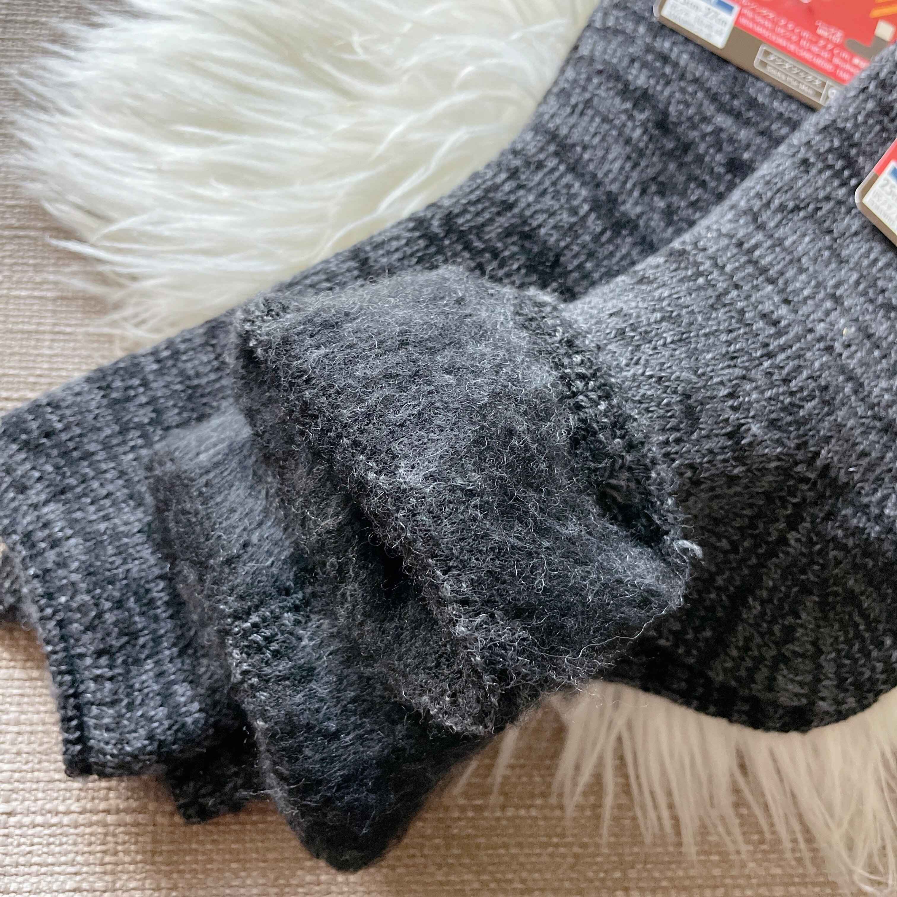 1.パイルソックス(25〜27cm、裏起毛)