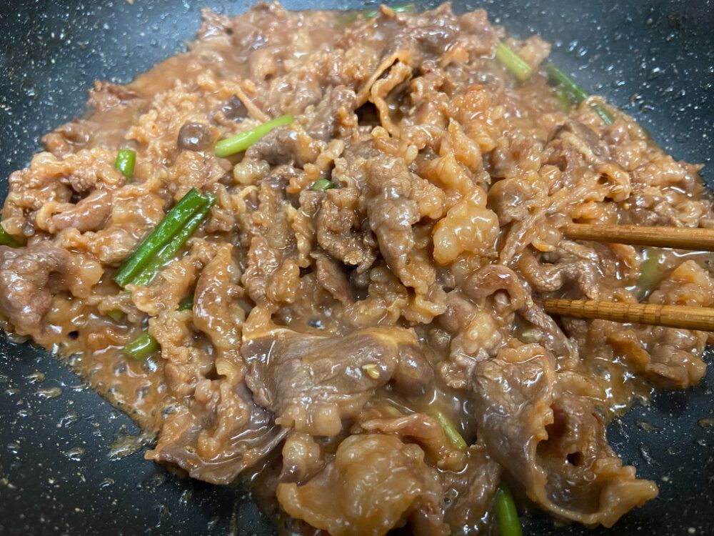 しっかり炒める