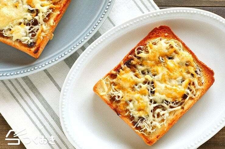 しらすのりチーズトースト