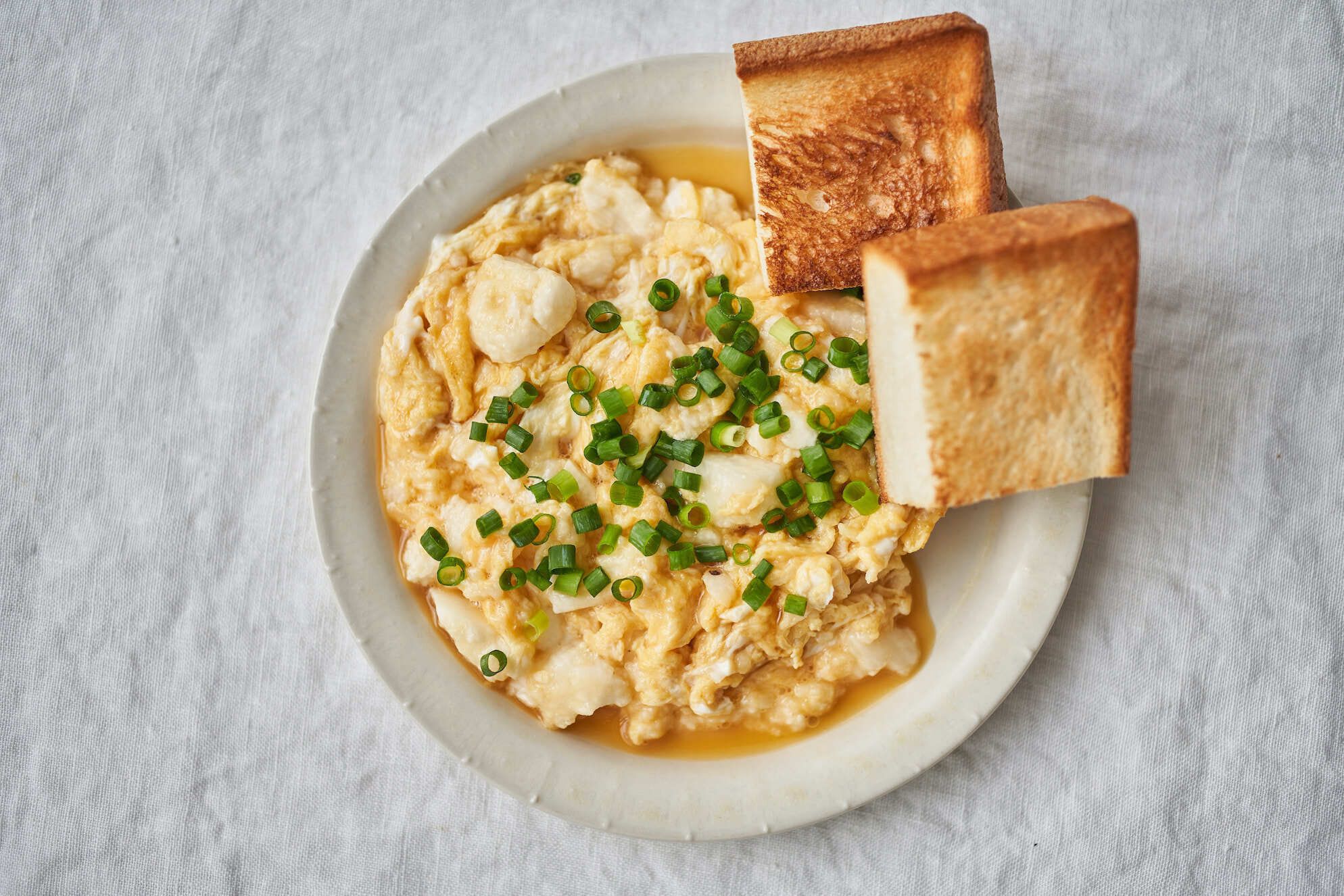 長芋スクランブルエッグ