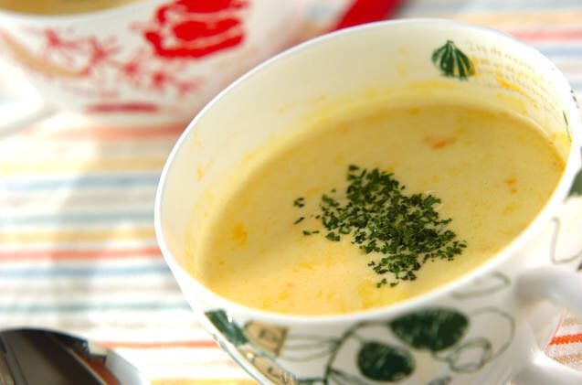 カボチャスープ