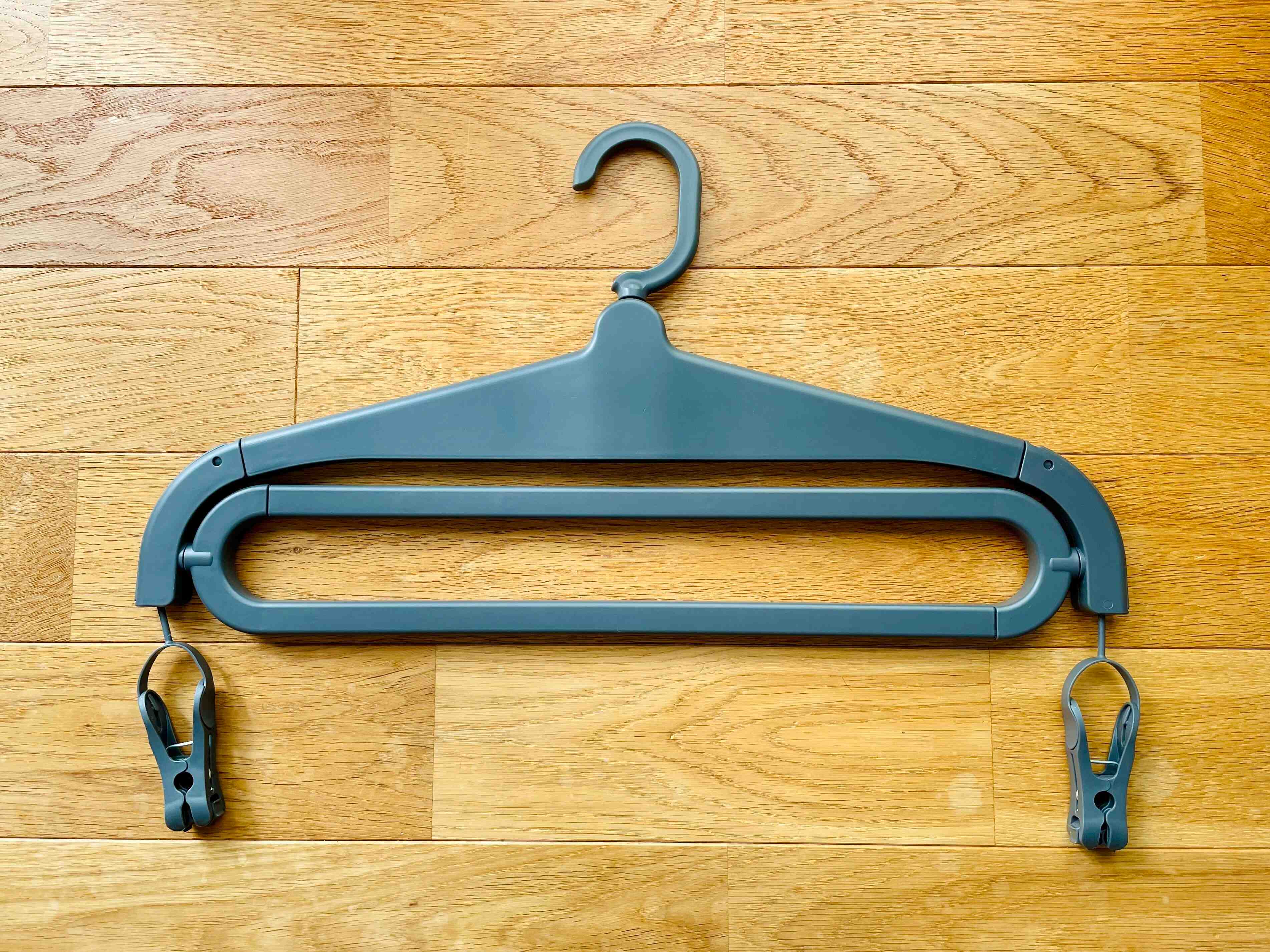 乾きやすいスライドインテリア洗濯ハンガー