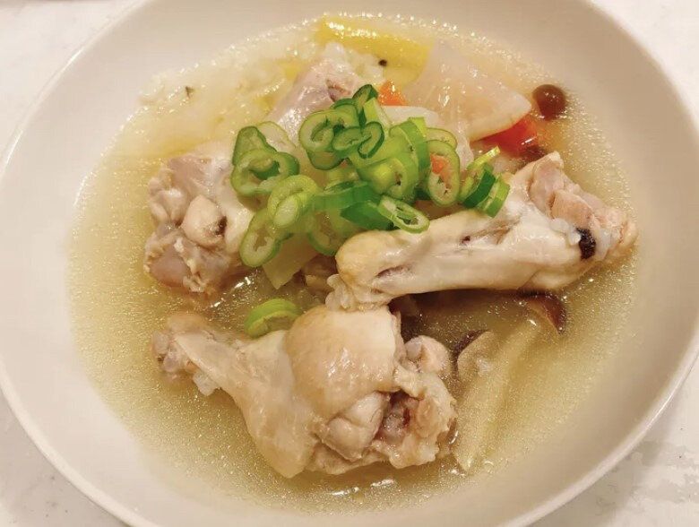 寒い夜に食べたい！鶏肉と大根のサムゲタン風