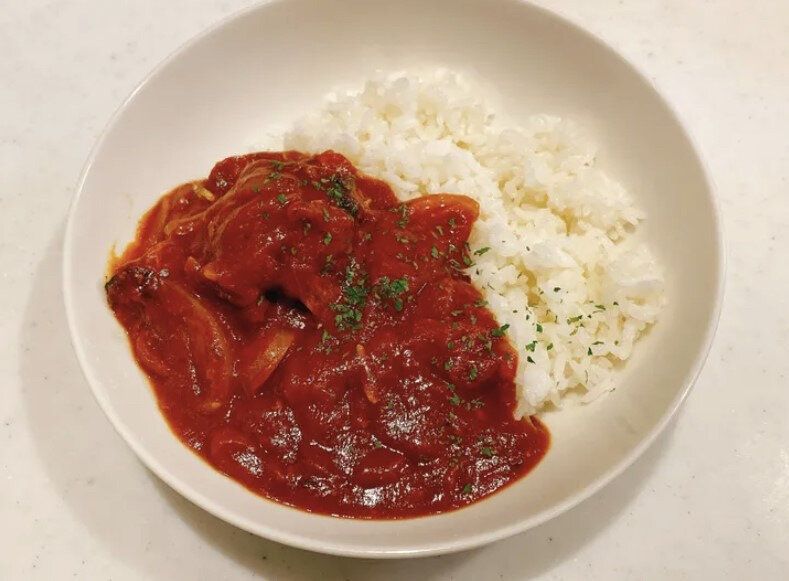 【電気圧力鍋レシピ】鯖の水煮缶で簡単さばカレー！