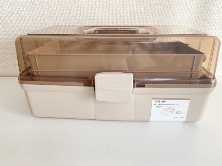 【3COINS】マニア主婦、2個買いしました！2023年大ヒットアイテム「ツールボックス」が再入荷！
