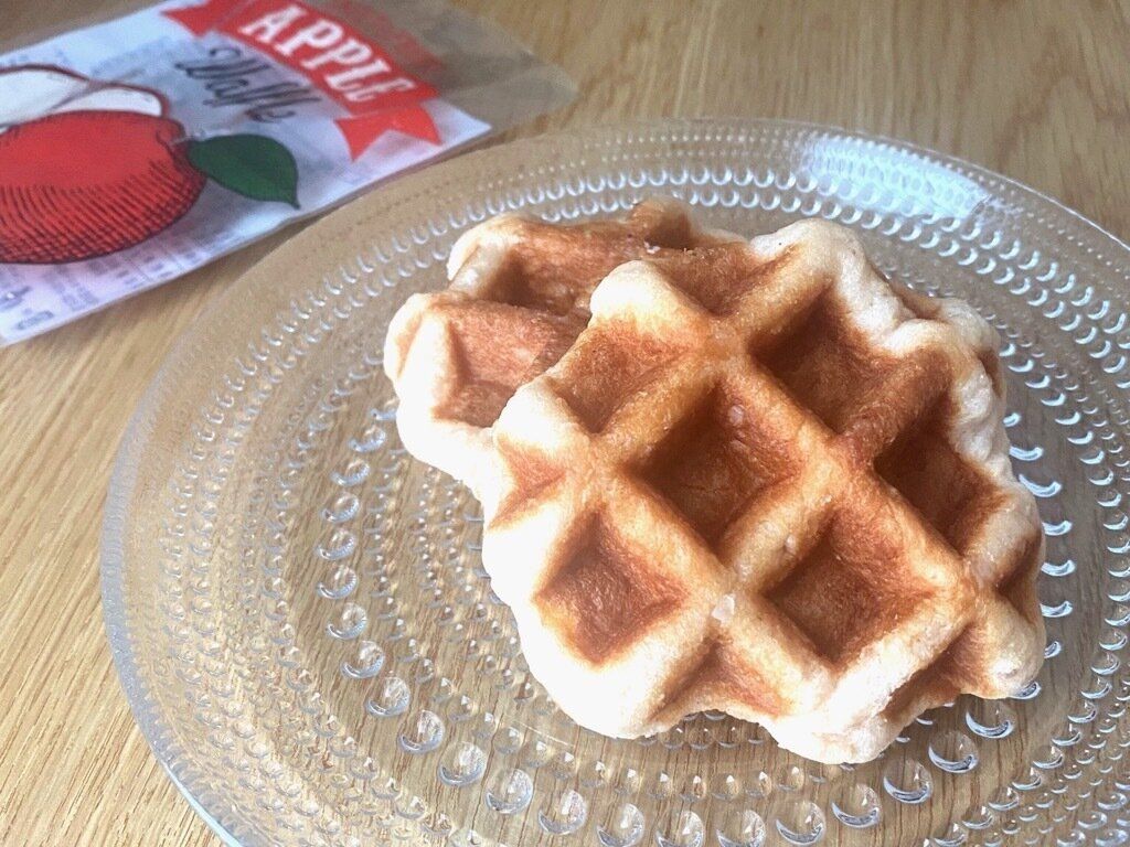 りんごワッフル