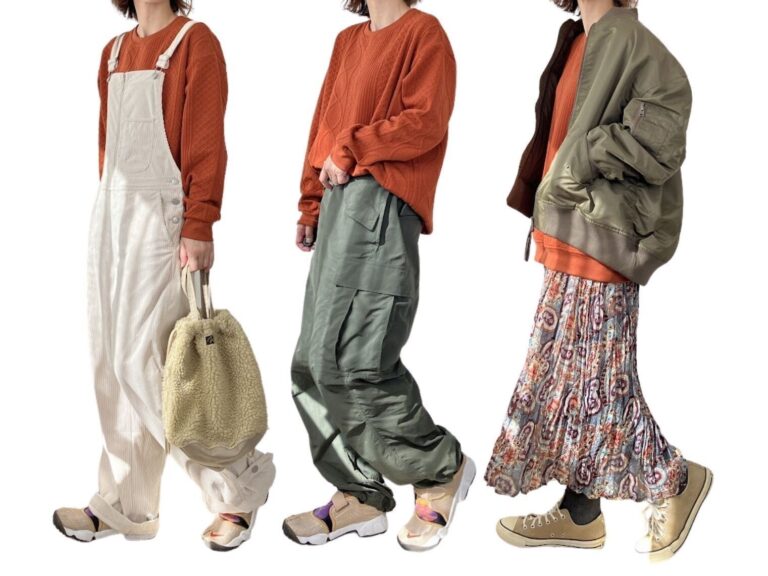 【ワークマン】まるでケーブルニット！チクチク苦手さんも着やすいカットソー着回し3選