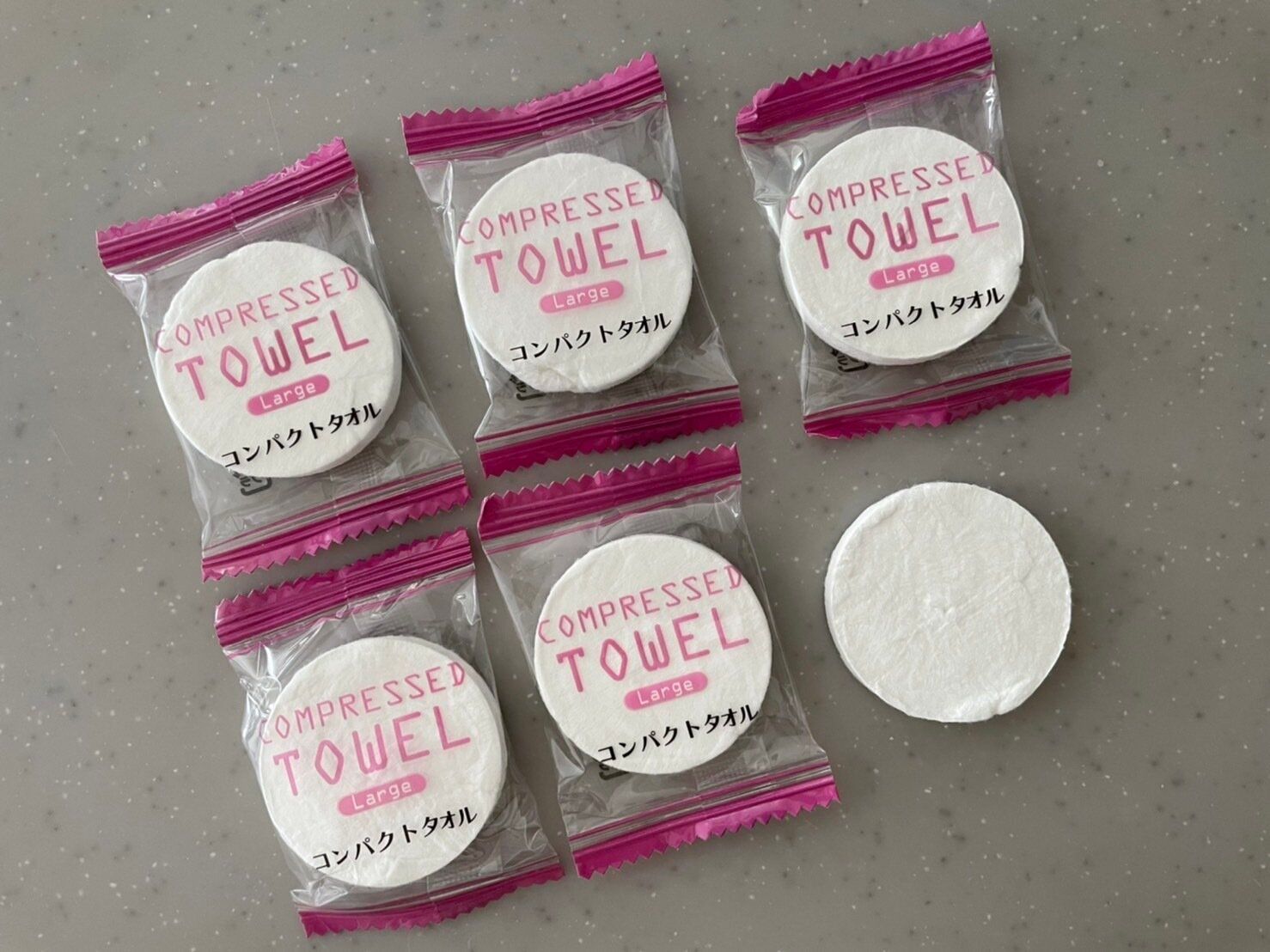 驚き!コンパクトすぎるタオル!普段使いからお出かけや旅行時にも便利!