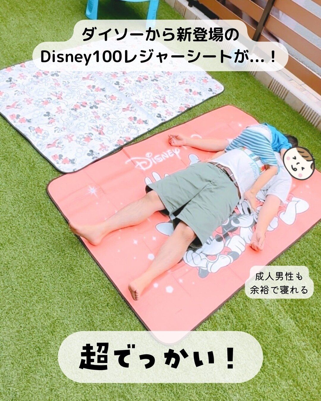 【ダイソー】超でっかい！レジャーシート