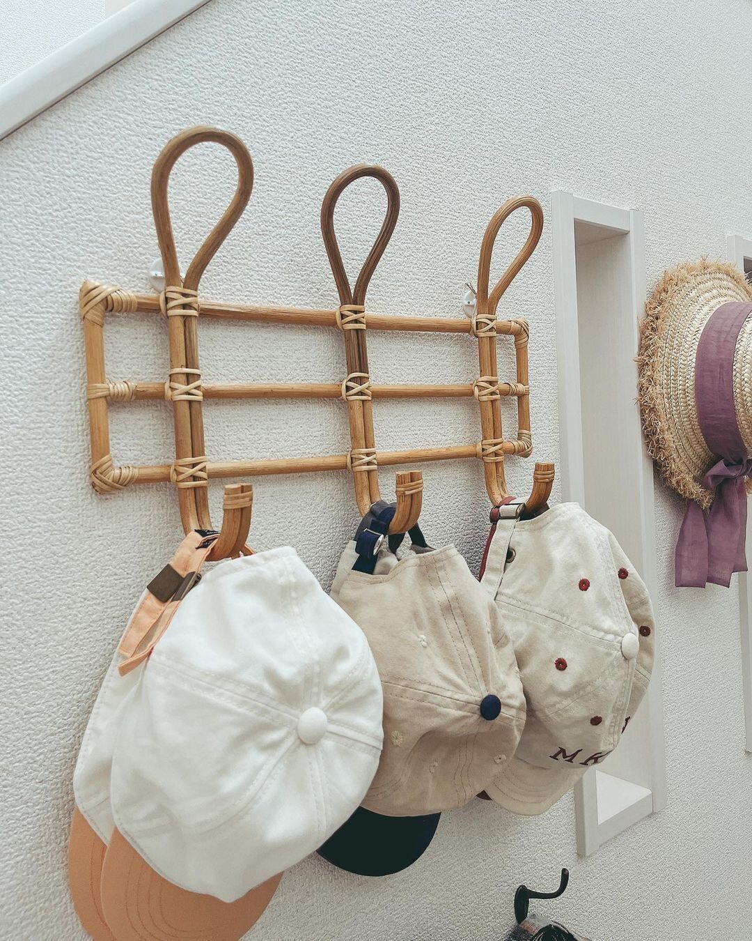 ラタンウォールフック