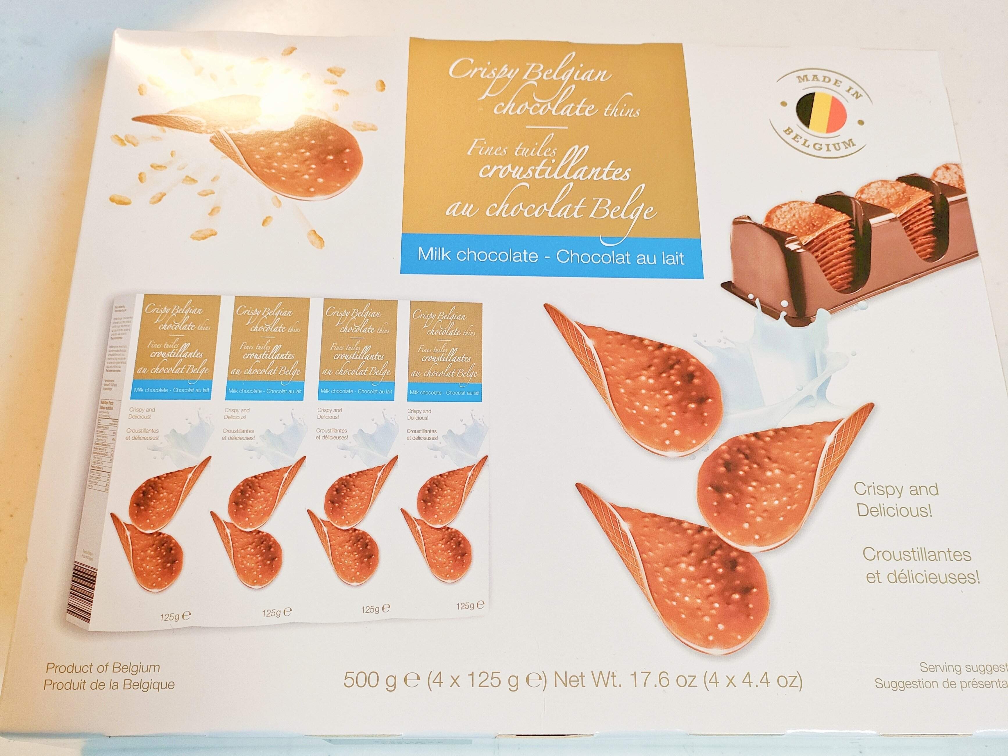 クリスピーベルギーチョコレート