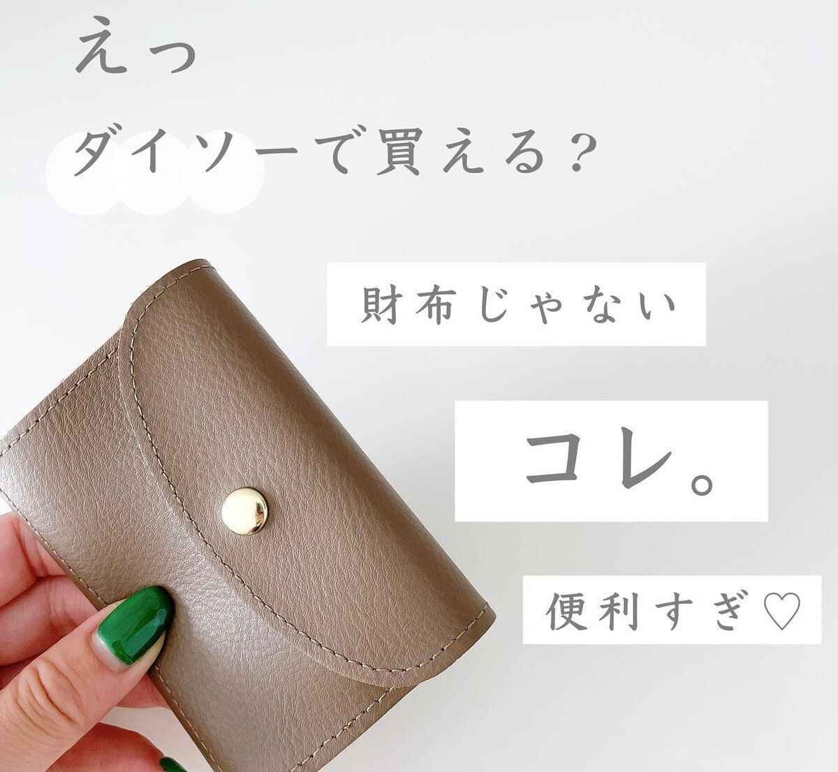 見つけたらラッキー！ 【ダイソー】「神商品見つけた」「高見え」今買うべきアイテム2選