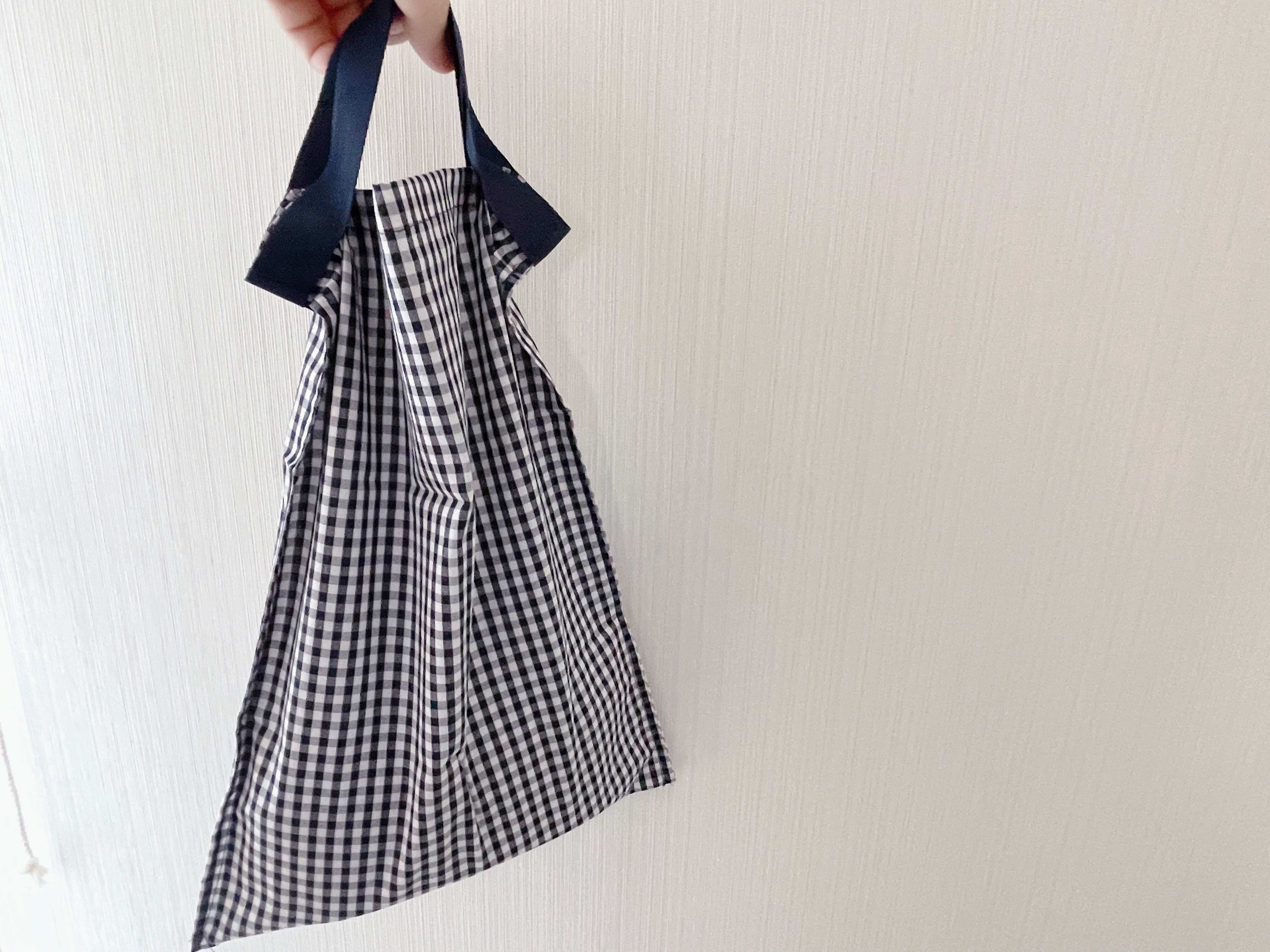 ハンカチになるエコバッグ