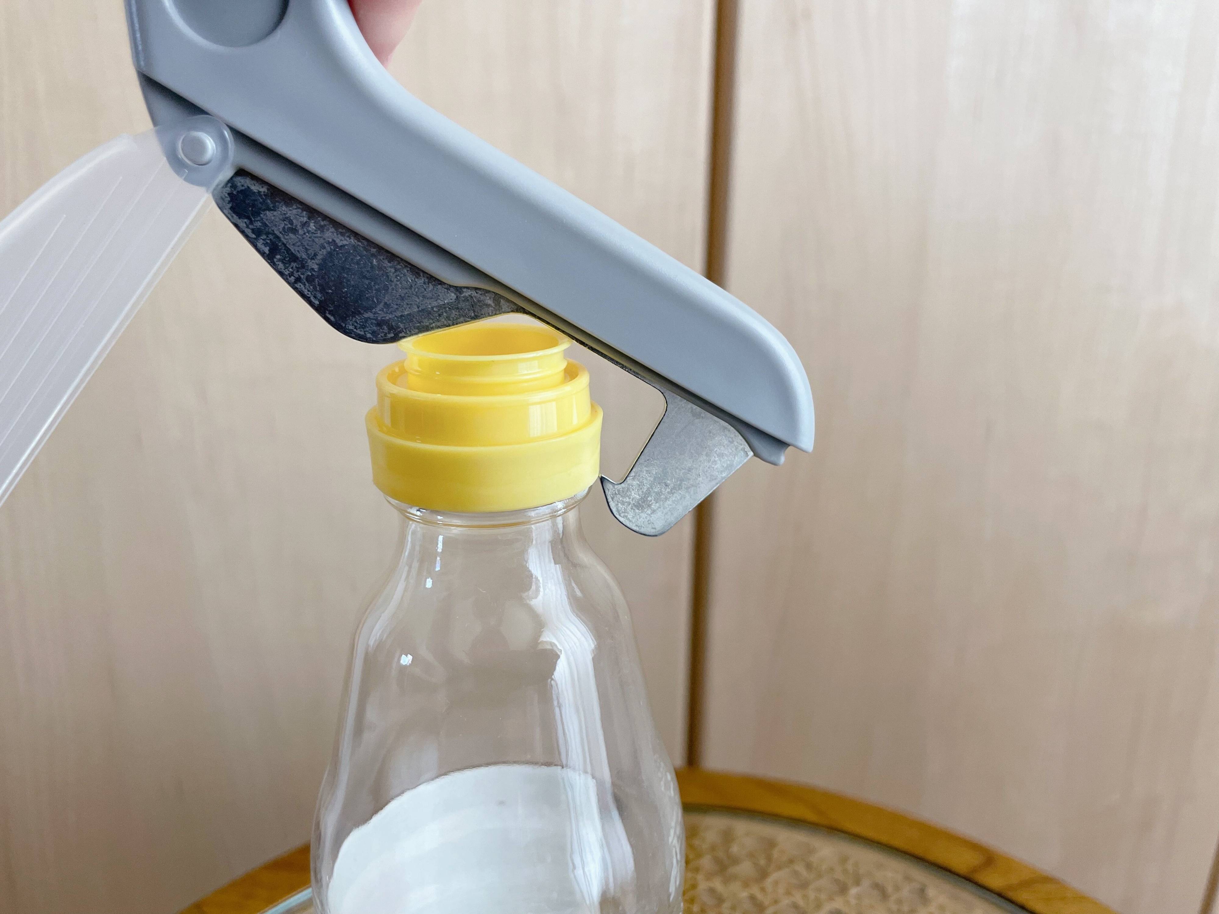 分別できるキャップはずし