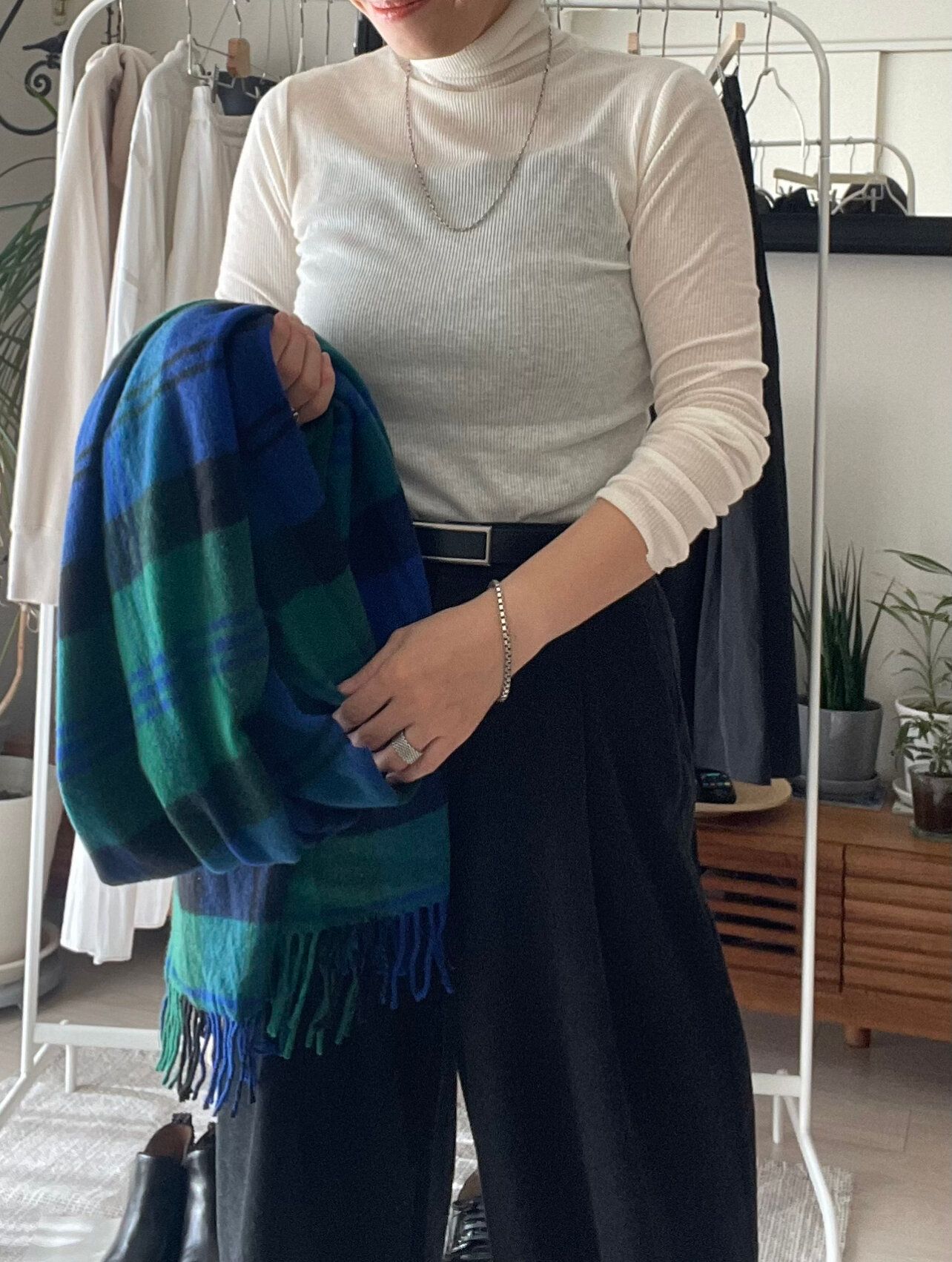 シースルータートルネック