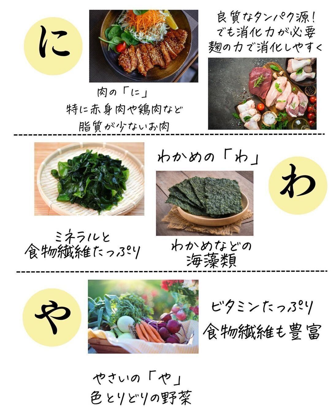 タンパク質も必須です