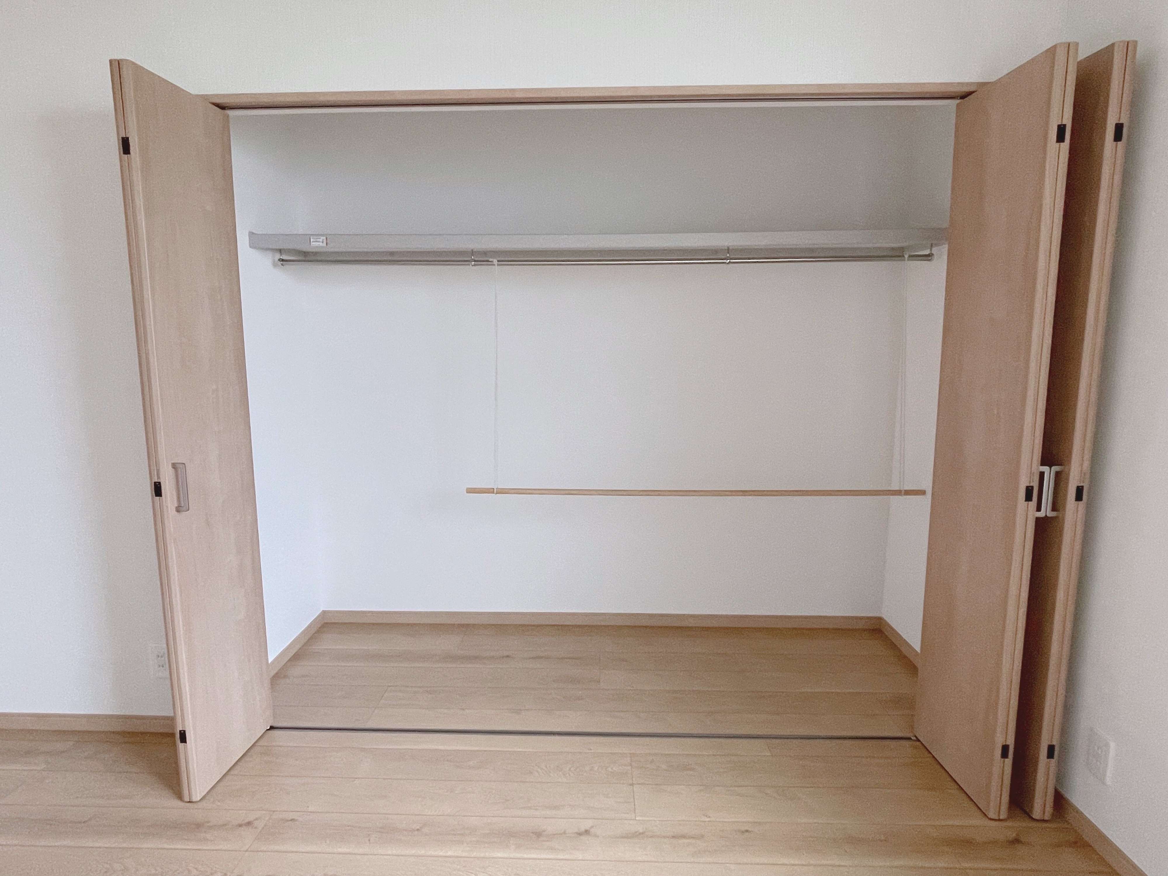 衣替えシーズン毎に掃除すればいいから