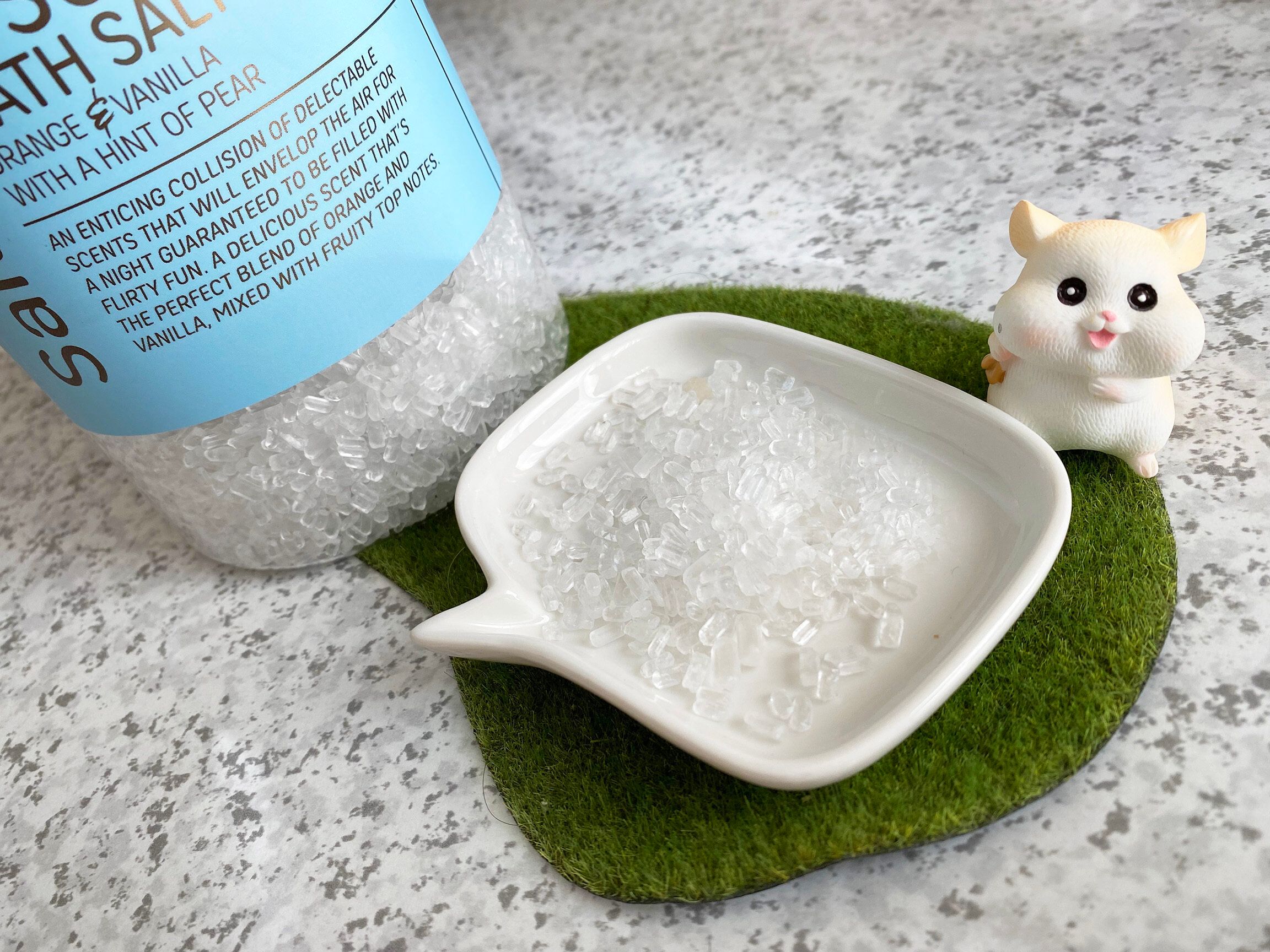 オレンジ＆バニラ with 洋梨の香り　ソルト＆カンパニー フレグラント エプソム バスソルト