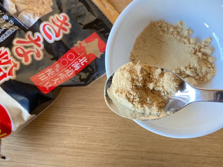 きな粉消費に役立つアイデア3選！餅にかけるだけよりおいしいかも